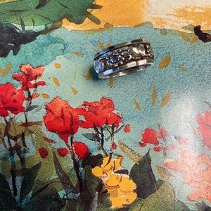 “HOST PICK”Vintage Sterling Silver Flowers and Leaves Ring